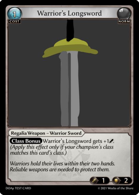 Warrior's Longsword